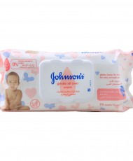 Johnson's Gentle All Over Baby Wipes, 72-Pack